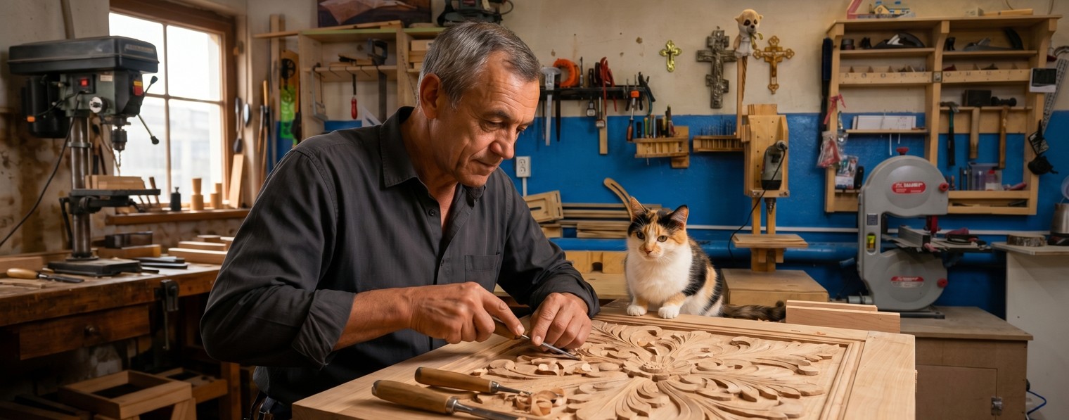 МОЙ ХРАМ - МАСТЕРСКАЯ, МОЯ РЕЛИГИЯ - ИНСТРУМЕНТ