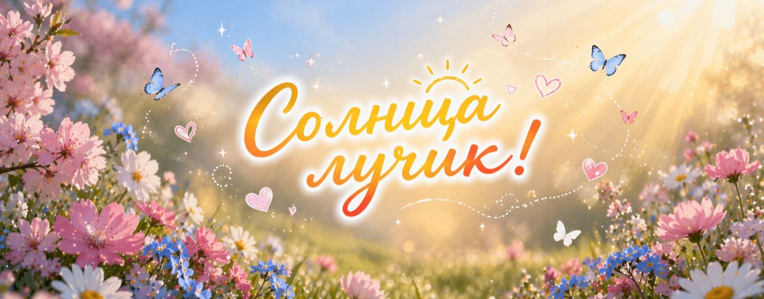 Солнца лучик!