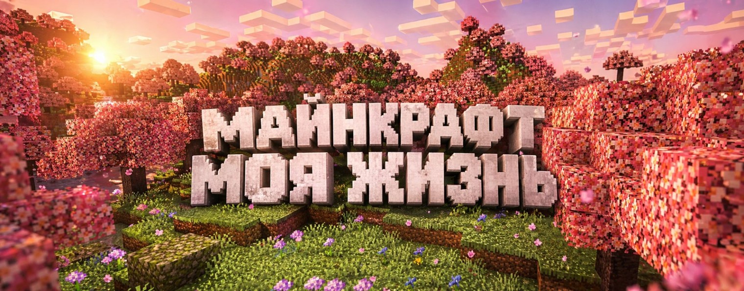 МАЙНКРАФТ МОЯ ЖИЗНЬ