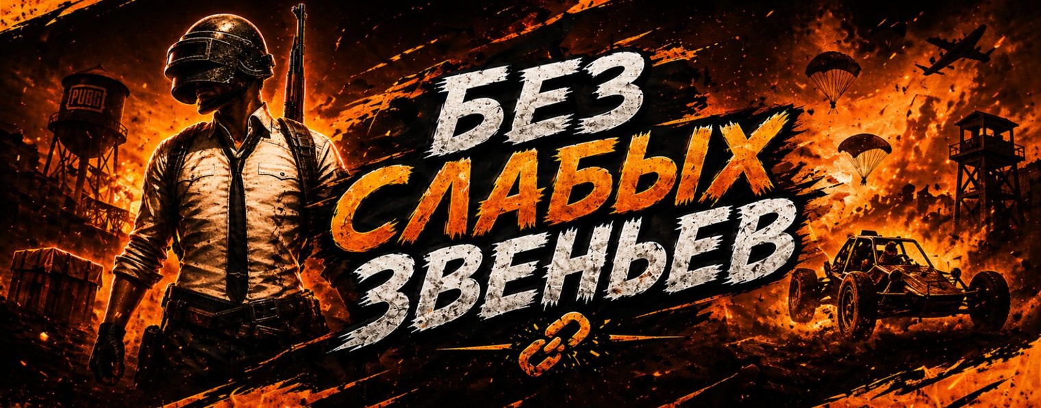 Без Слабых Звеньев | Игровой канал | PUBG | ПАБГ