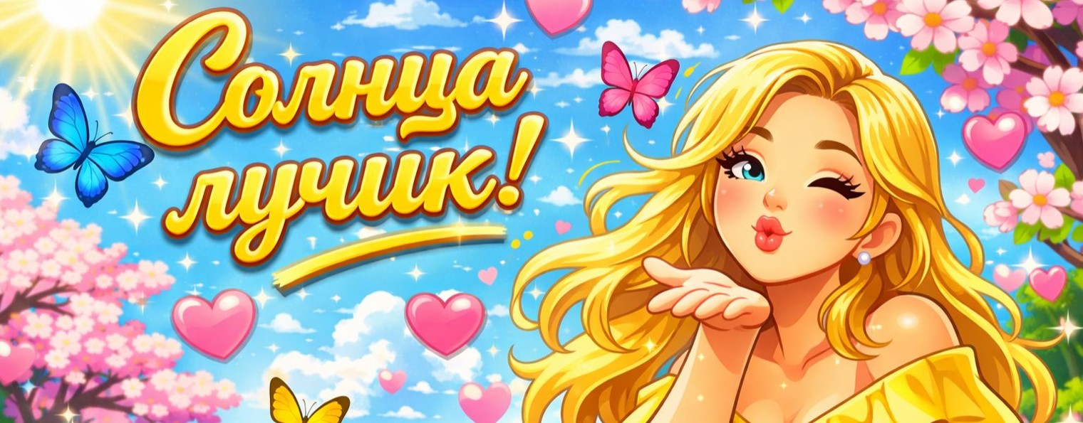 Солнца лучик!