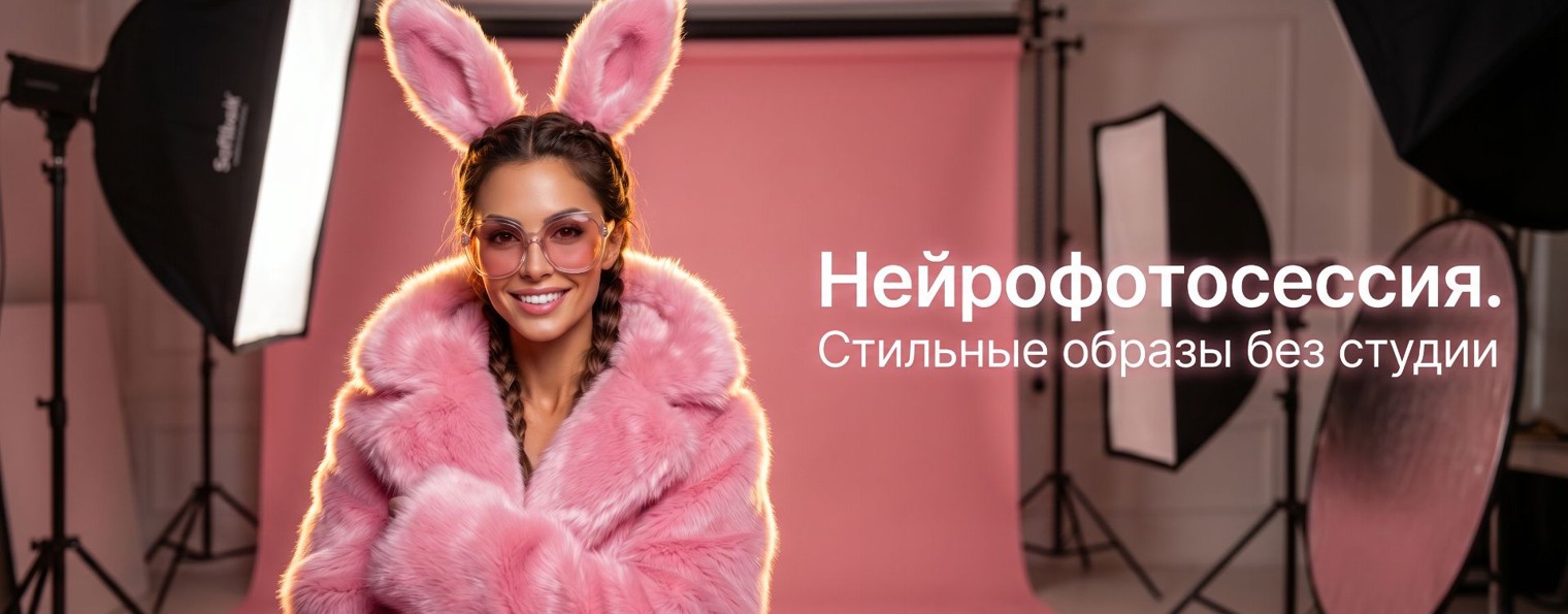 👑 Нейрофотосессия - стильные образы без студии 💃