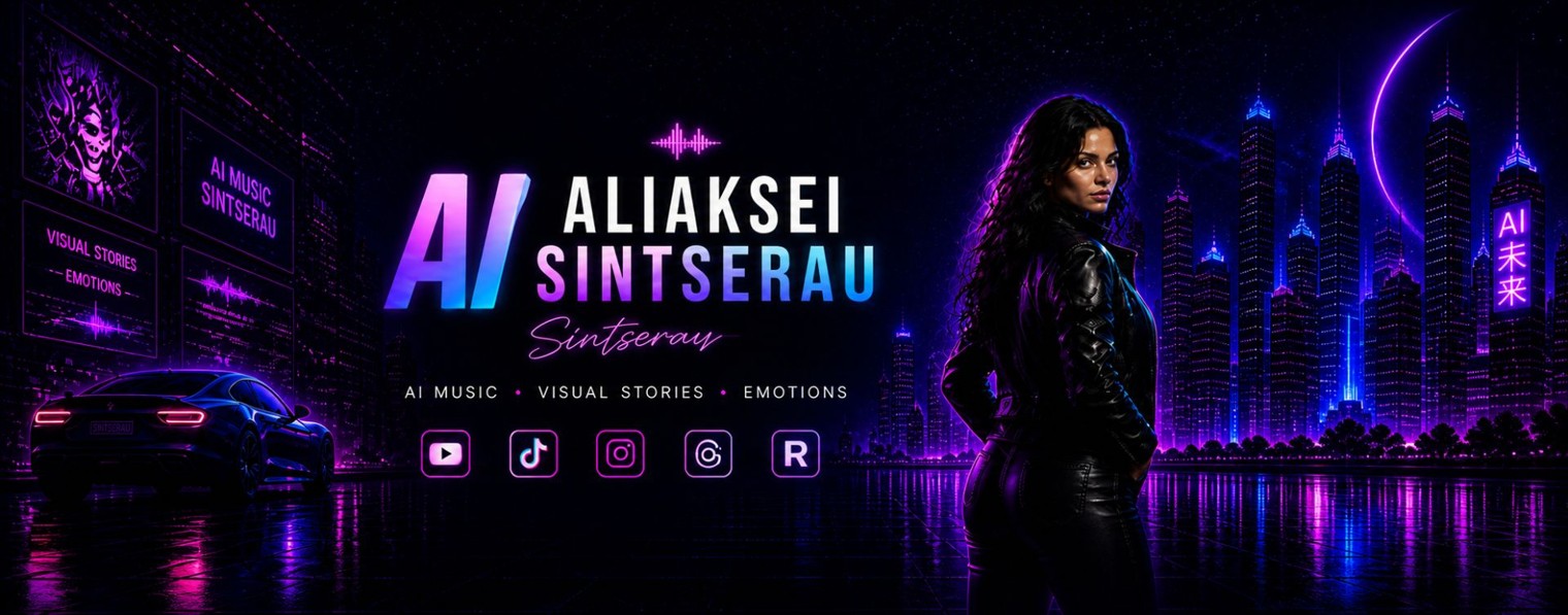 Aliaksei Sintserau | AI Music & Synthwave Lab