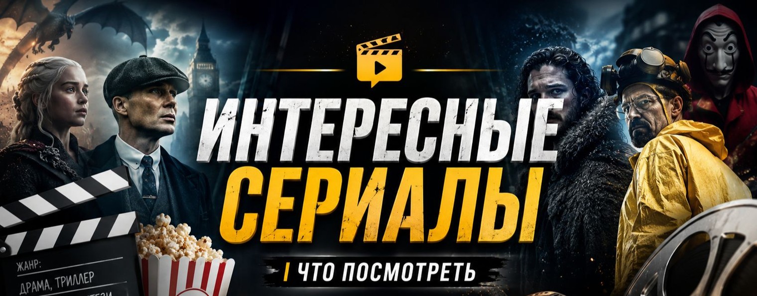 ИНТЕРЕСНЫЕ СЕРИАЛЫ | ЧТО ПОСМОТРЕТЬ