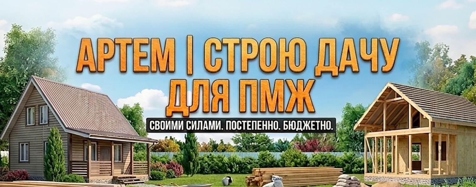 Артем | Строю дачу для ПМЖ