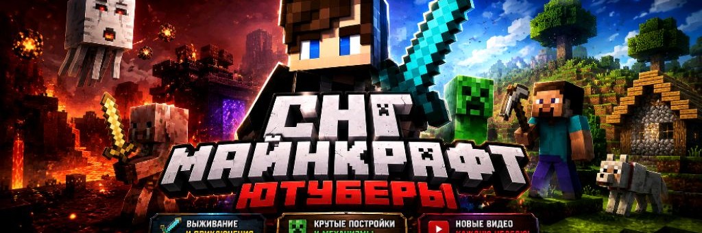 Снг Майнкрафтеры на Русском