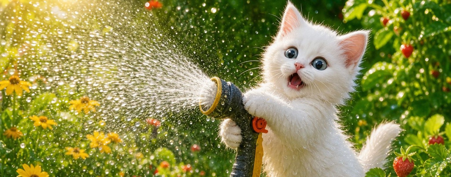 Котёнок НЕЙРО-СНЕЖОК"