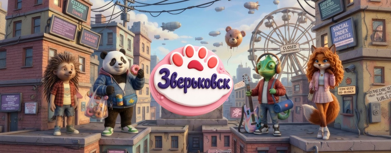 Зверьковск | мульт комедия для взрослых