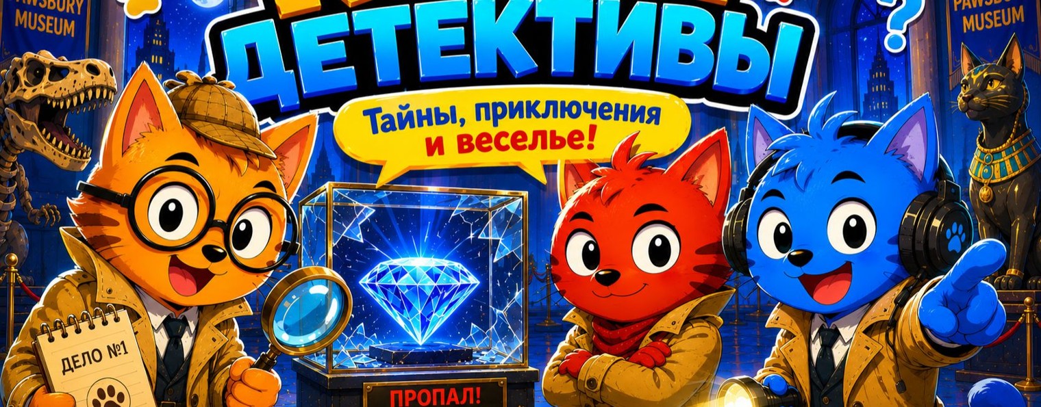 Детские Мультики Коты Детективы