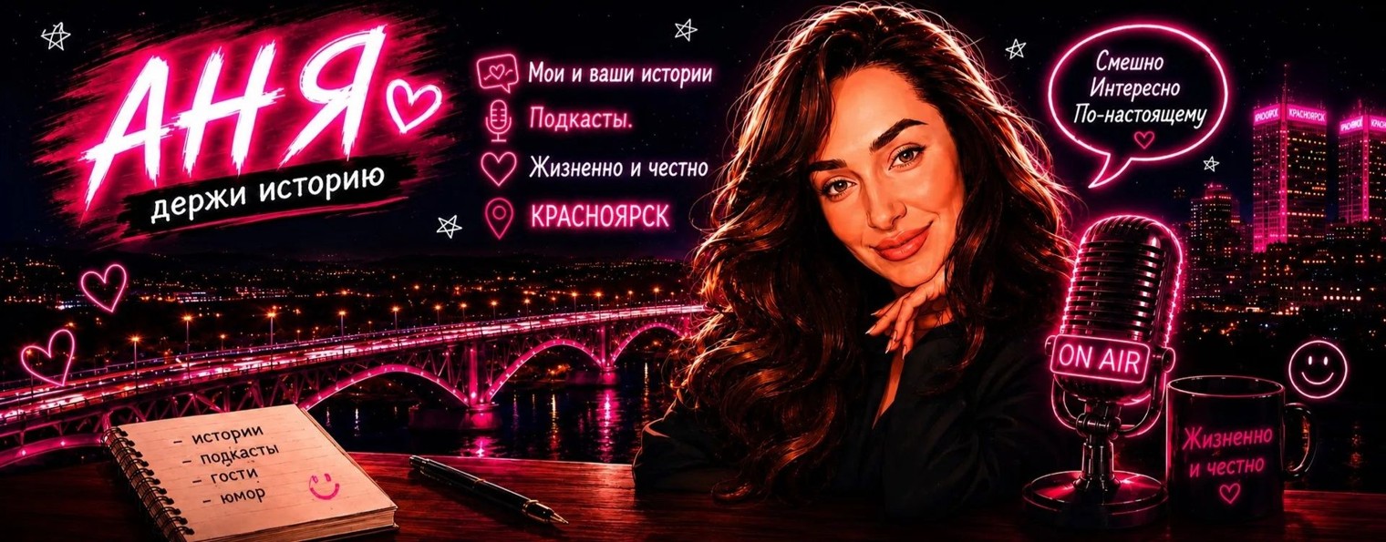Аня — держи историю!