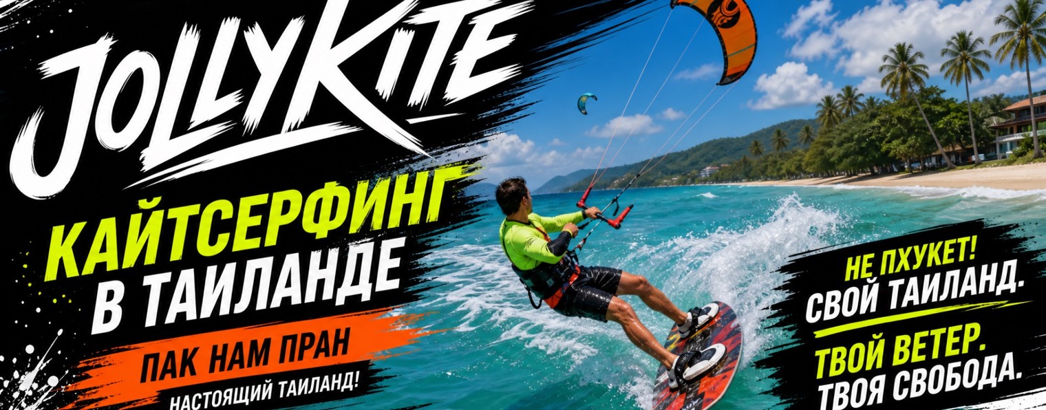 JOLLYKITE кайтсерфинг в Хуа Хине