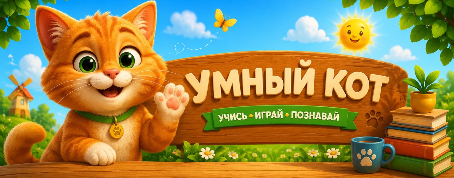 Умный кот