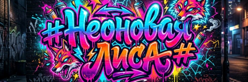 #Неоновая Лиса#
