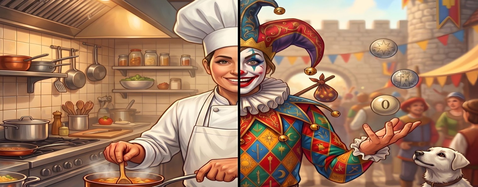 Шеф и Шут 🍰💖♣️