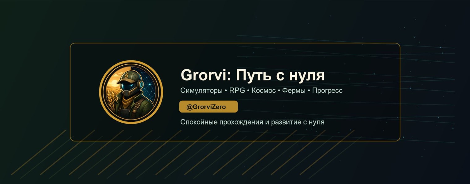 Grorvi: Путь с нуля