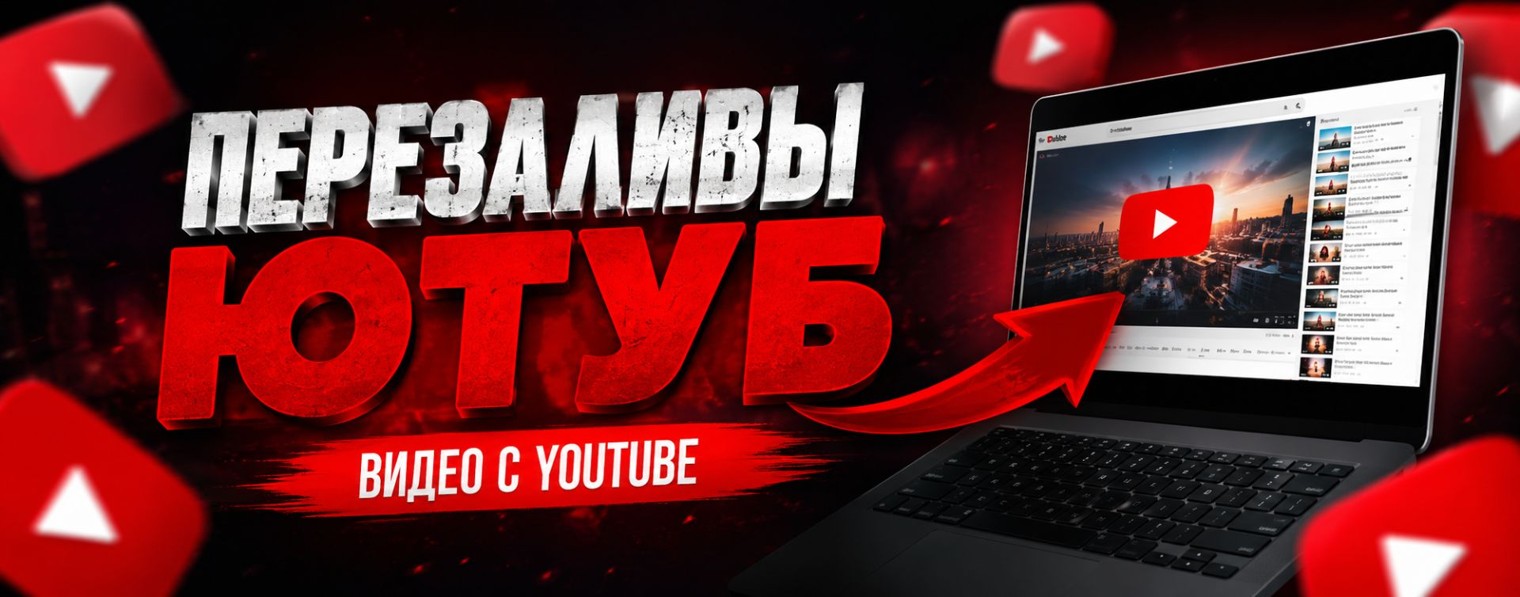Перезаливы YouTube