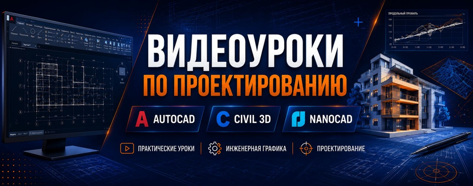 ТехМентор - уроки по AutoCAD, Civil 3D и nanoCAD