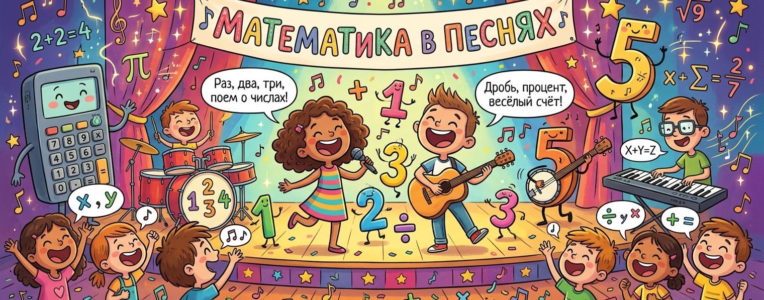 Математика в песнях- Светлана Татарченко