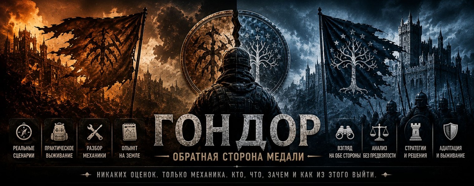 Гондор. Обратная сторона медали