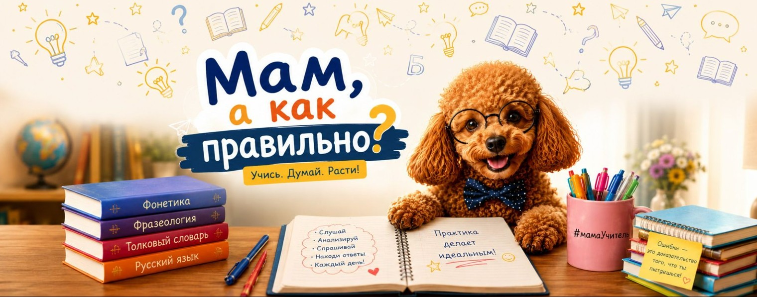 Мам, а как правильно?