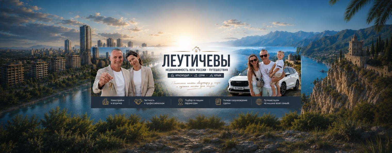 ЛЕУТИЧЕВЫ / НЕДВИЖИМОСТЬ И ПУТЕШЕСТВИЕ 🏡🚗