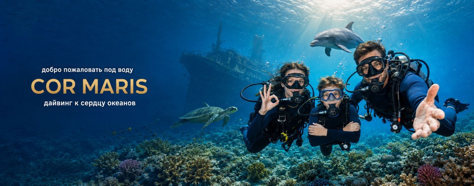 Cor Maris Diving - 100% дайвинга и приключений