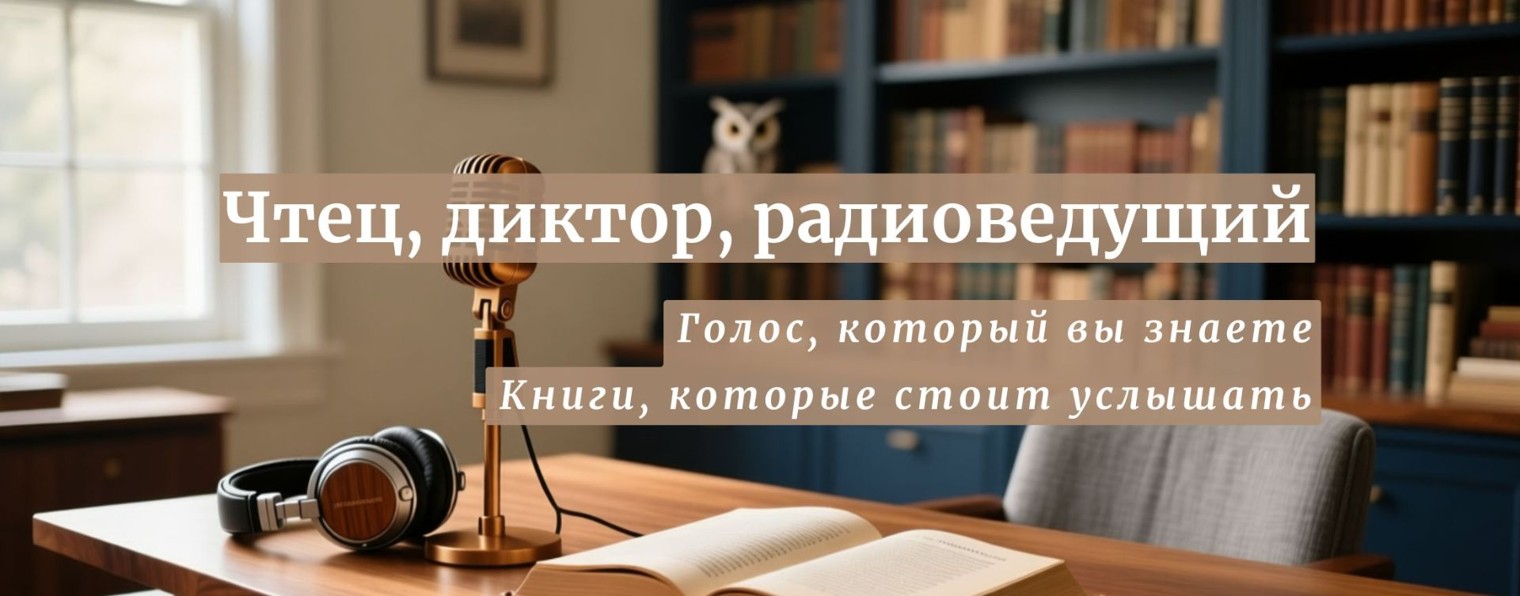 Аудиокниги и озвучка | Андрей Мареев