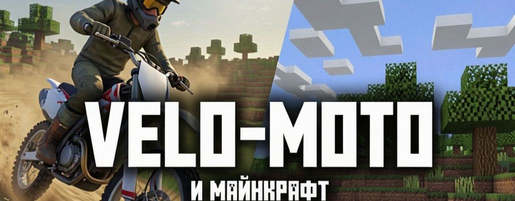 VELO-MOTO И MINECRAFT!