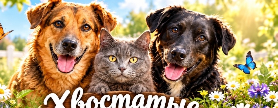 🐾 Хвостатые друзья ❤️