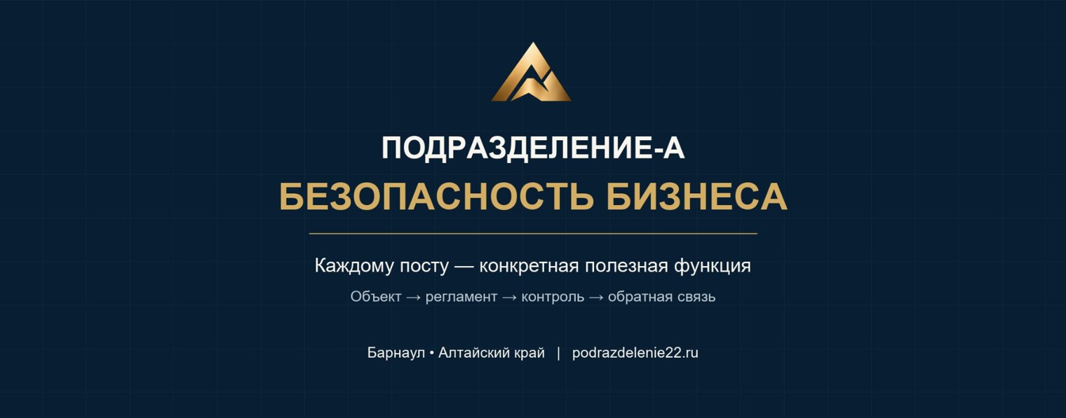 ЧОП «Подразделение-А» | Безопасность бизнеса