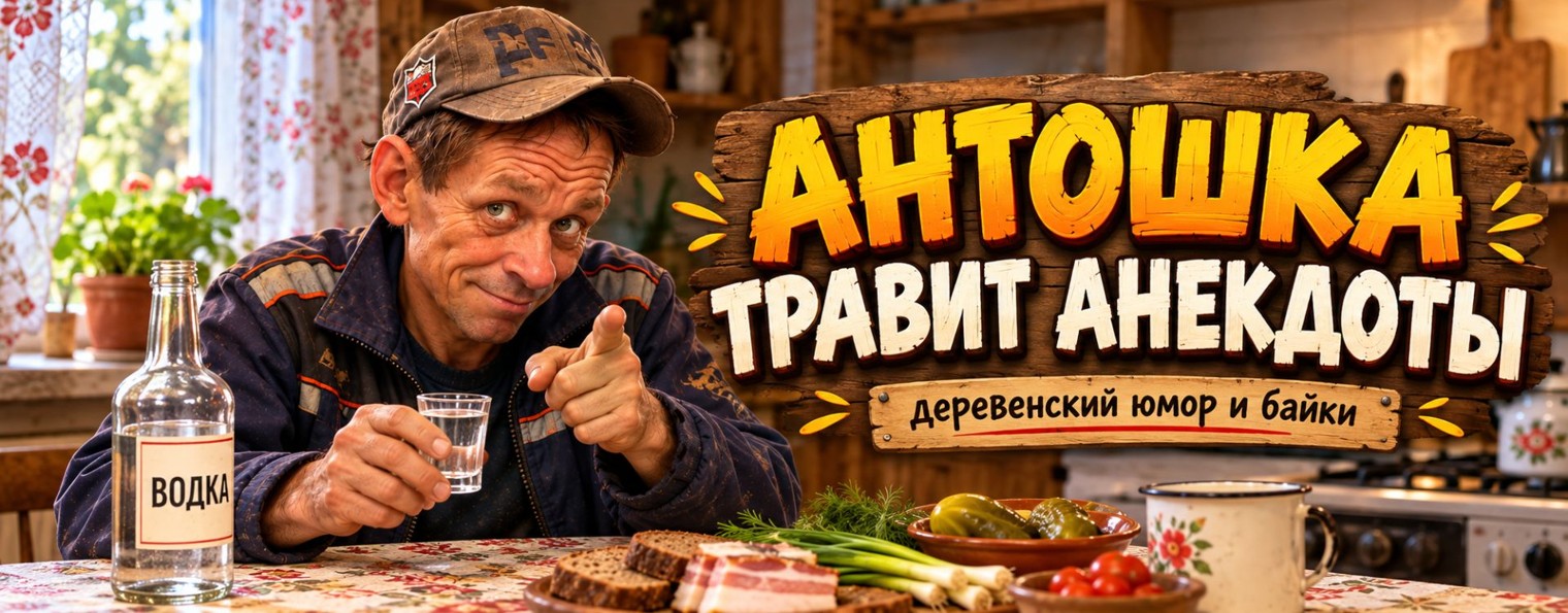 Антошка травит анекдоты