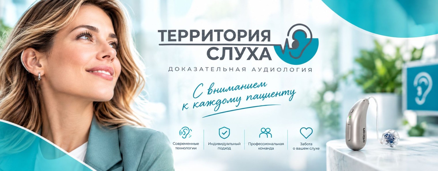 Центр "Территория Слуха" доказательная аудиология