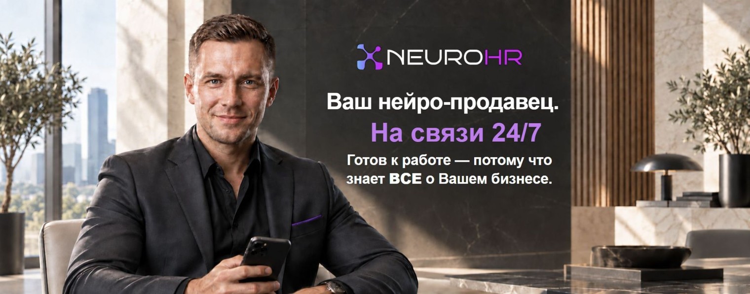 NeuroHR — нейро-продавцы для бизнеса