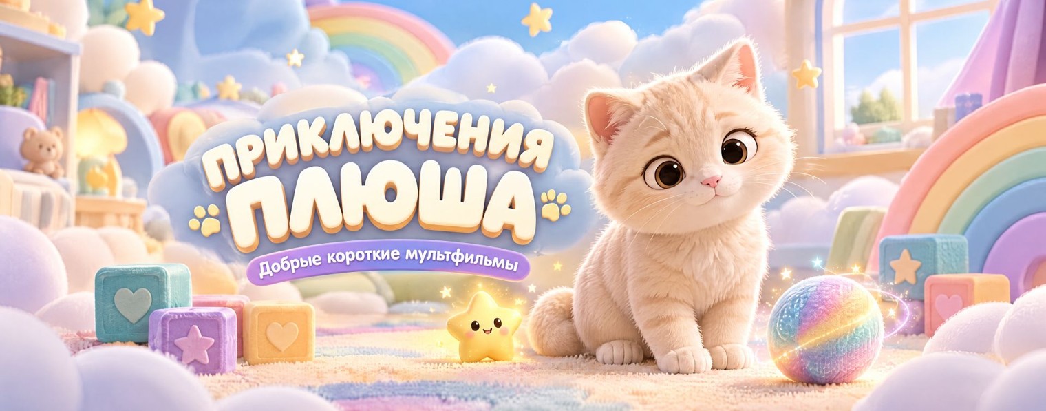 Котёнок Плюш