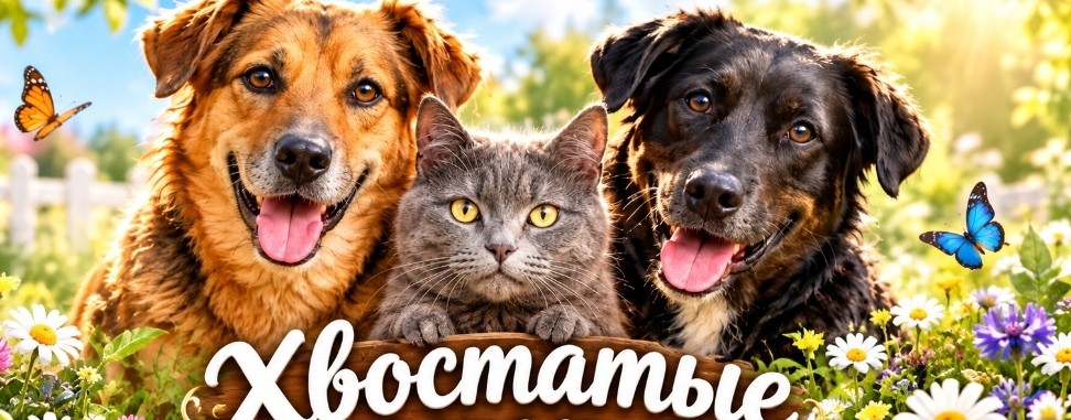 🐾 Хвостатые друзья ❤️