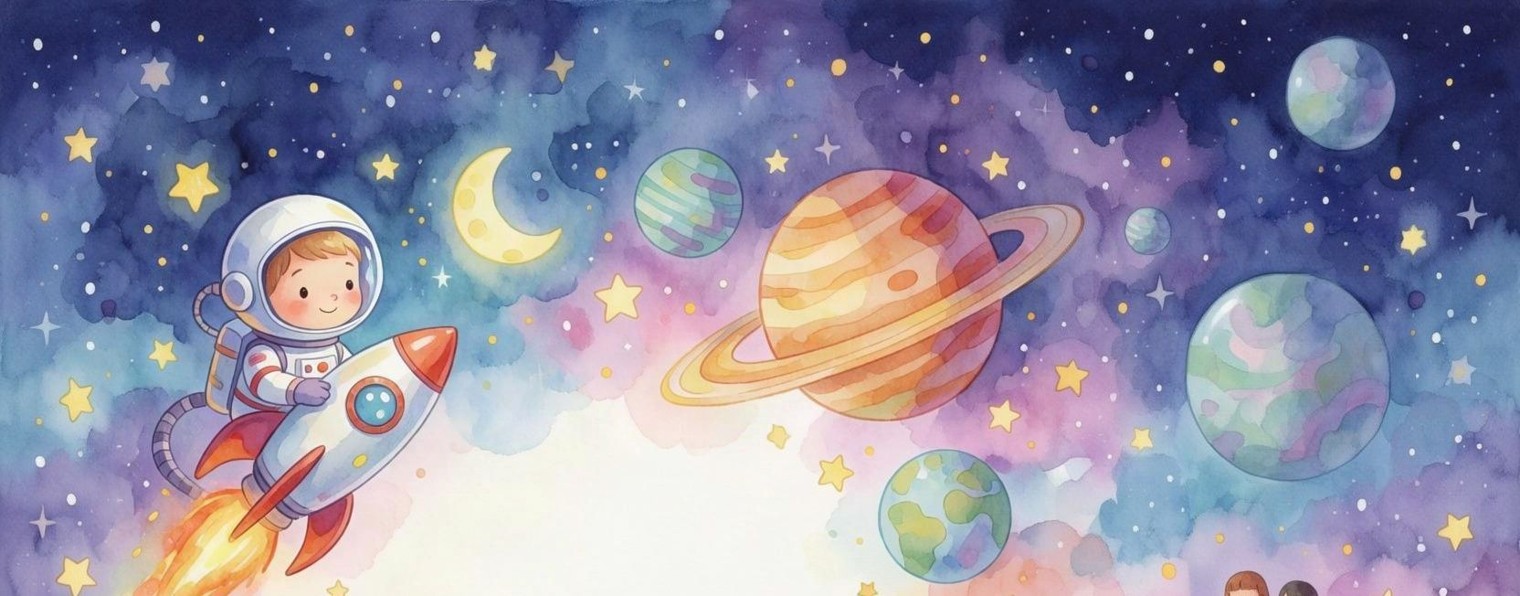 Космонавт и сказки для детей