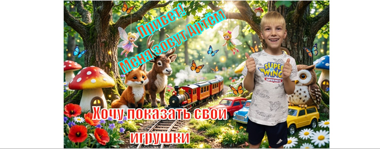 Мир игрушек с Артёмом