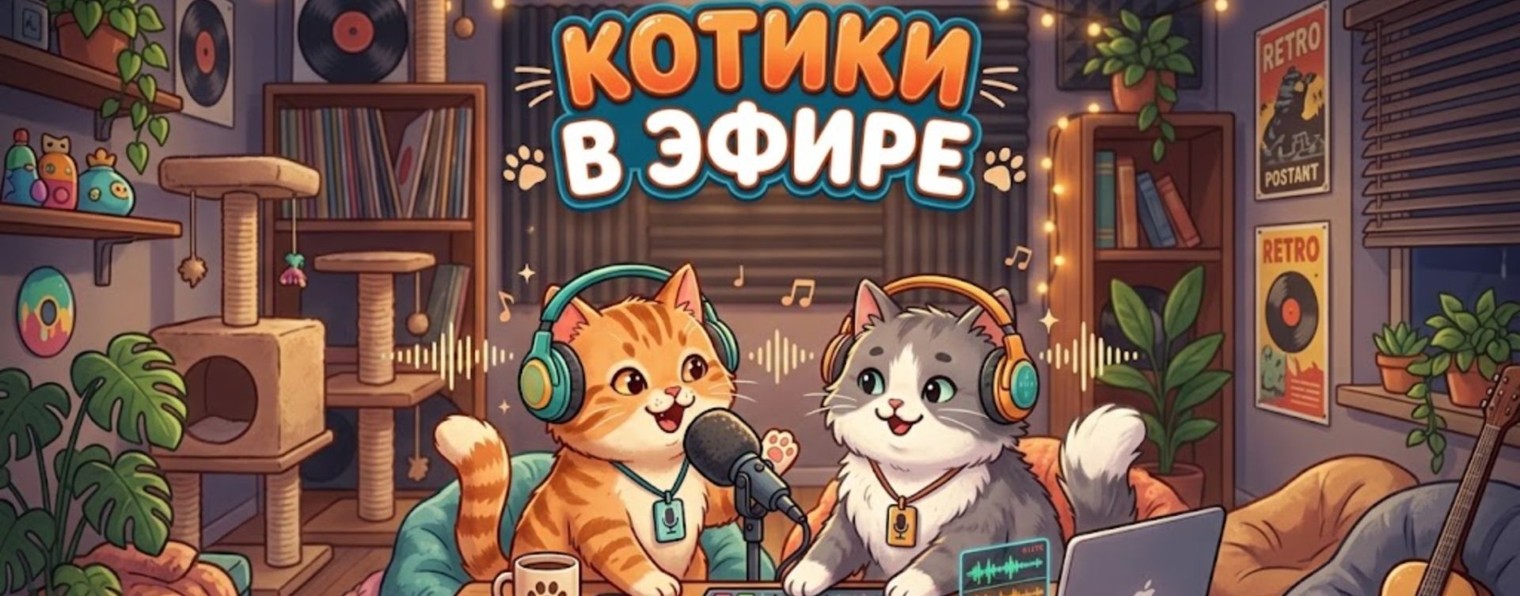 Котики в эфире