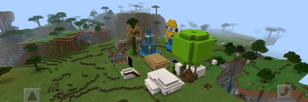 Постройки Minecraft От Егора Ковалёва 🚘🌃🏙️🚦⚓