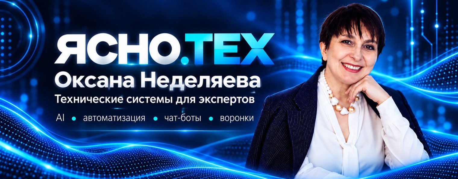 ЯСНО.ТЕХ | Оксана Неделяева