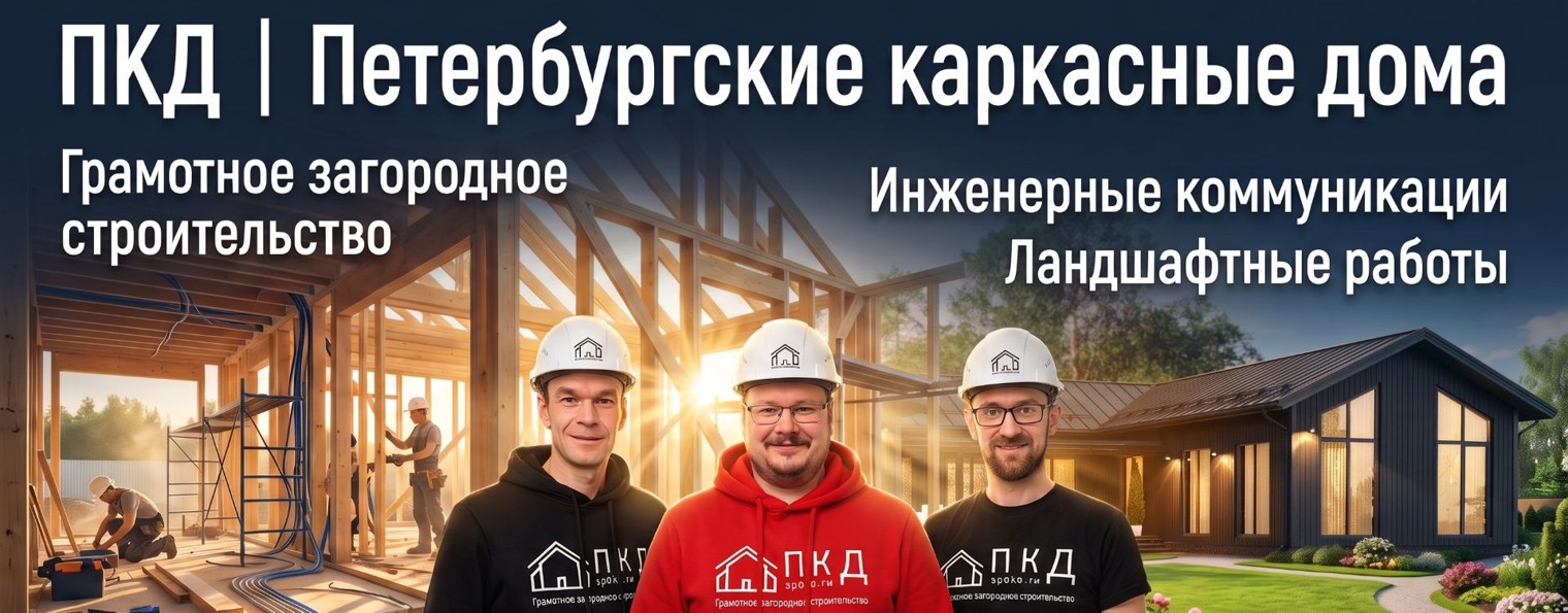 ПКД|Петербургские каркасные дома