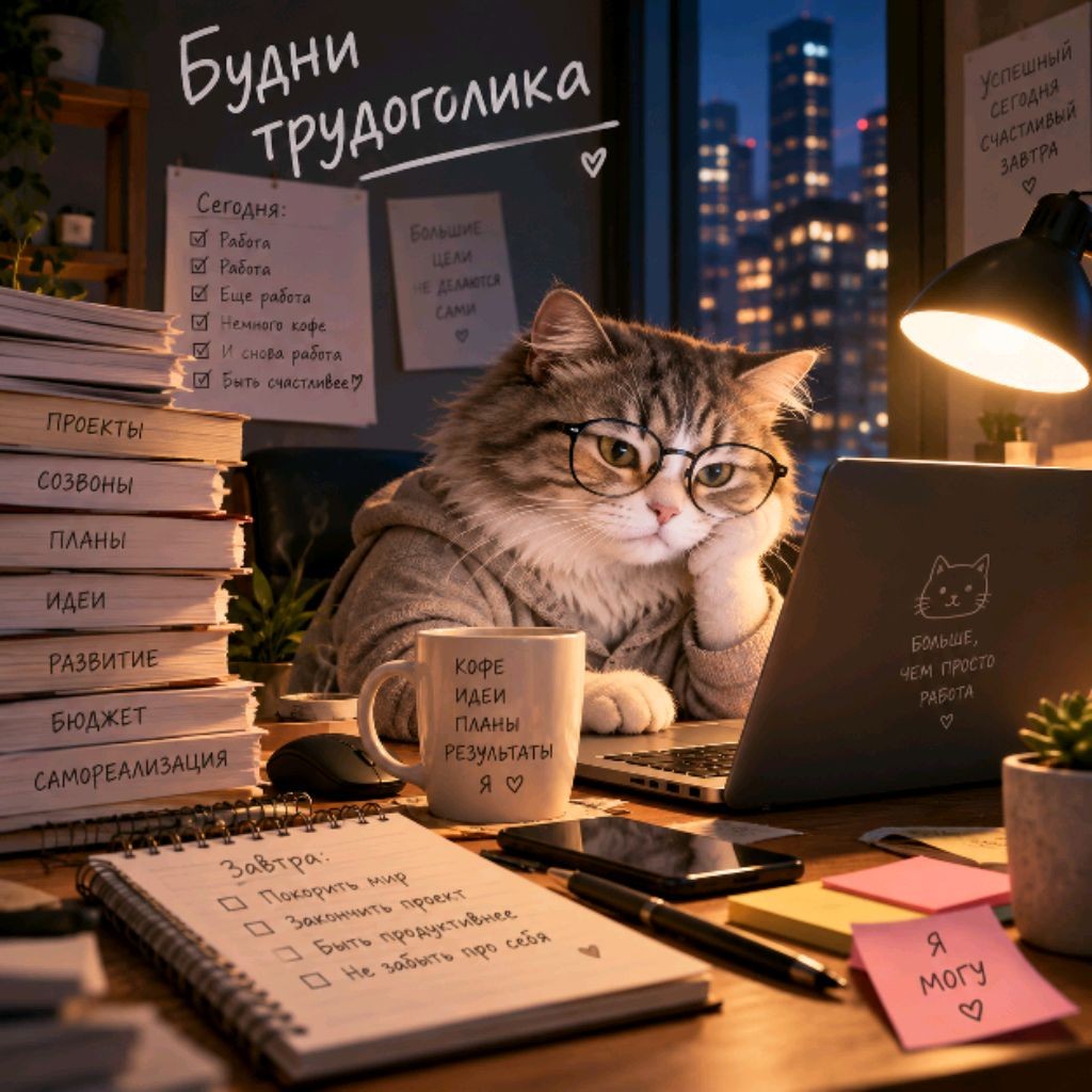 Будни трудоголика