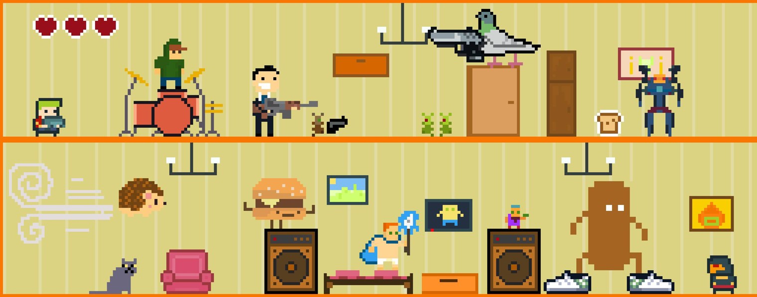 Медвежонок и бобёр / Manoolgames