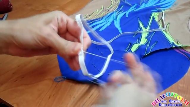 Как сшить купальник для гимнастики. Обработка проймы для ног смотреть онлайн