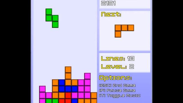 Tetris [Java/Slick2D] смотреть онлайн