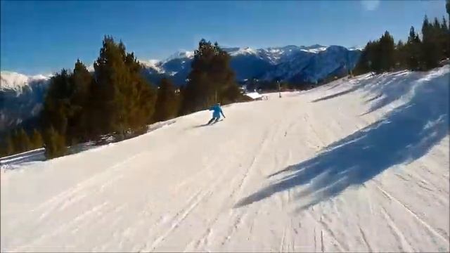 Skiing in Pal Arinsal 30/01/2018 смотреть онлайн