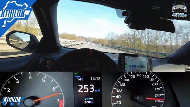 FINALLY ? GR YARIS unchained - TOP SPEED on German Autobahn ? POV with NO SPEEDLIMIT - XTHILOX - 4K смотреть онлайн
