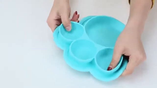Чаша для кормления ребенка, детская силиконовая тарелка на присоске, подвесная крышка с отверстием,