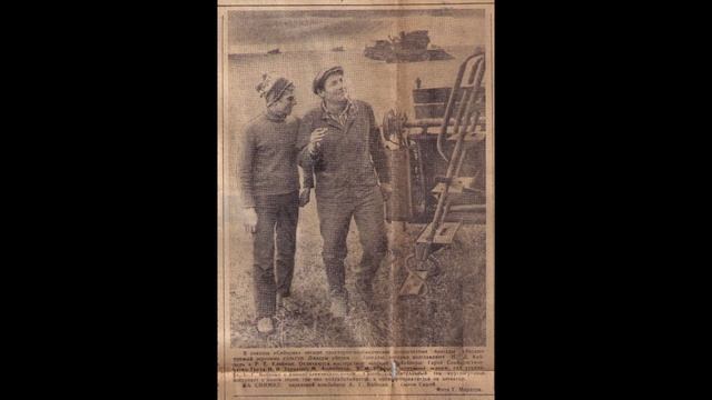 Комбайнеры села Сибиряк Русско-Полянского района Омской области/Combine harvesters in Omsk region смотреть онлайн