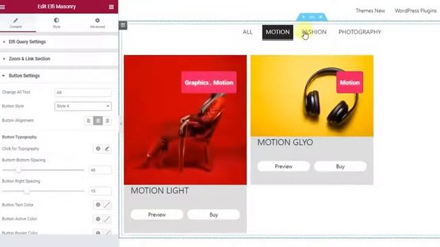 ELFI Masonry Filter WordPress Plugin смотреть онлайн
